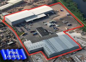 Park Logistics - Warehousing - Aerial shot of 17 acre site